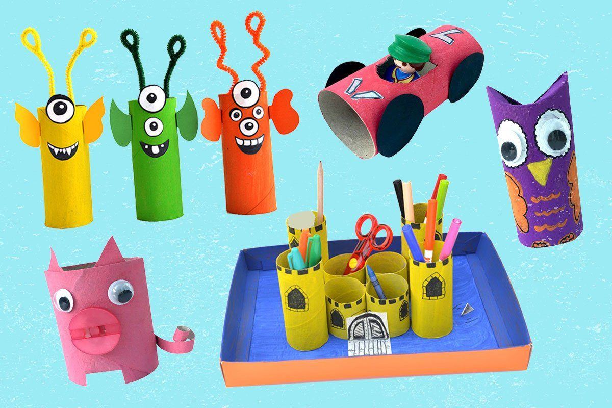 Toilet Roll Crafts Giggly.co.uk