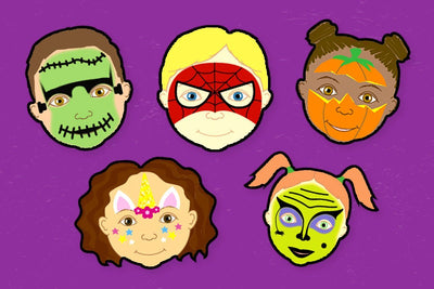 5 freaky face paint ideas for Halloween