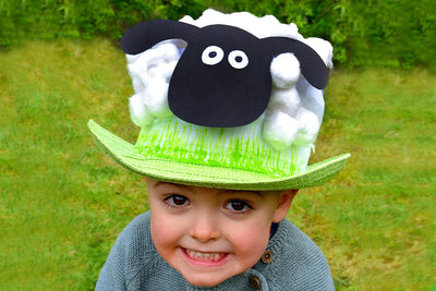 DIY Easter bonnet that's wooly cute!