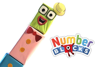 Make your own Numberblock craft!