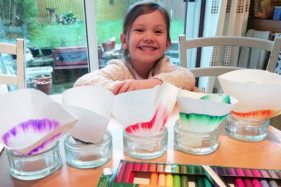 Science and art collide in this fun experiment