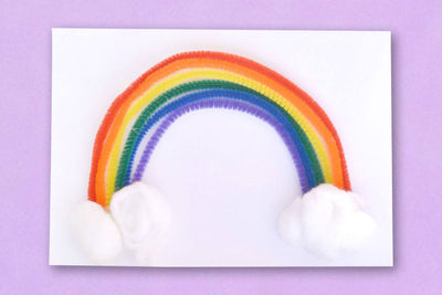 Sing a rainbow with this colourful craft