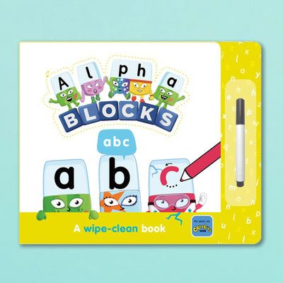 Alphablocks ABC: A Wipe–Clean Book Book Sweet Cherry Publishing 