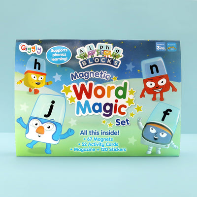Alphablocks Magnetic Word Magic Set Activity Pack 5 Minute Fun Shop 