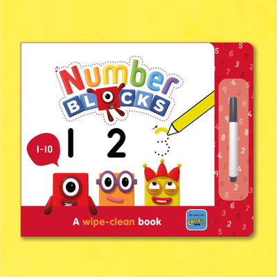 Numberblocks 1–10: A Wipe–Clean Book Book Sweet Cherry Publishing 