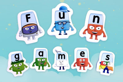 10 phonics games to play with your Alphablocks letter tiles