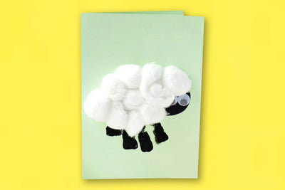 An easy Easter card idea just for ewe!