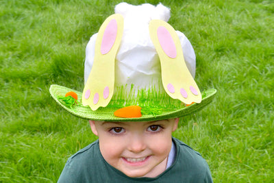 Craft a fluffy bunny bonnet