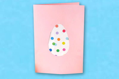 DIY Easter egg card