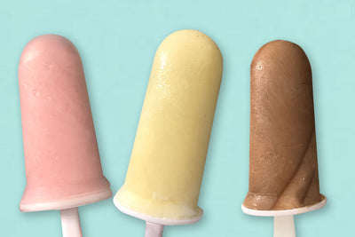 Easy freezy milk pops