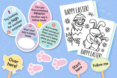 Exciting printable Easter egg hunt!
