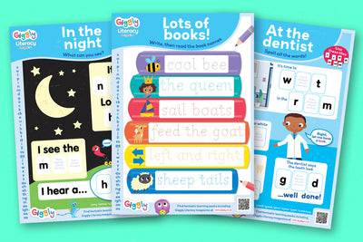 More exciting phonics worksheets – set 9