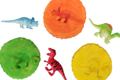 Roarsome salt dough dinosaur fossils