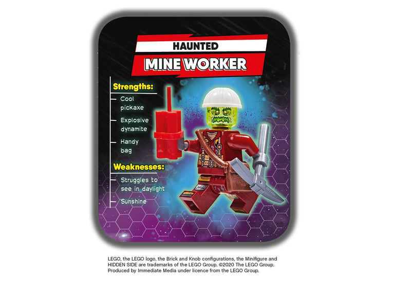 07 Ghostly mine worker 792007 LEGO® Hidden Side™ 