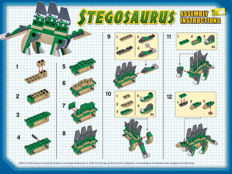 11 Stegosaurus 122111 LEGO® Jurassic World™ 