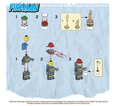 12 Fireman 951902 LEGO® City 