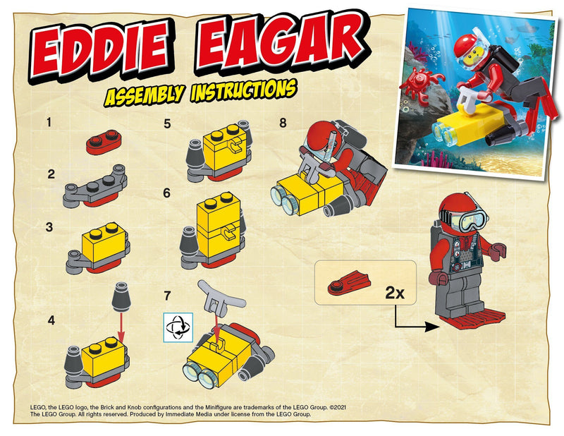 41 Eddie Eager 952107 LEGO® City 