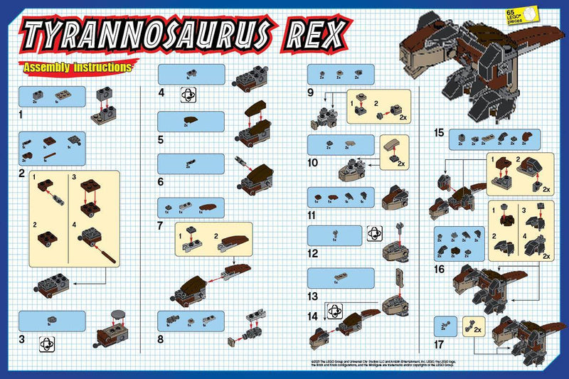 5 T. rex 122005 LEGO® Jurassic World™ 