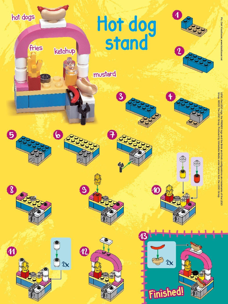 68 Hot dog stand 562002 LEGO® Friends 