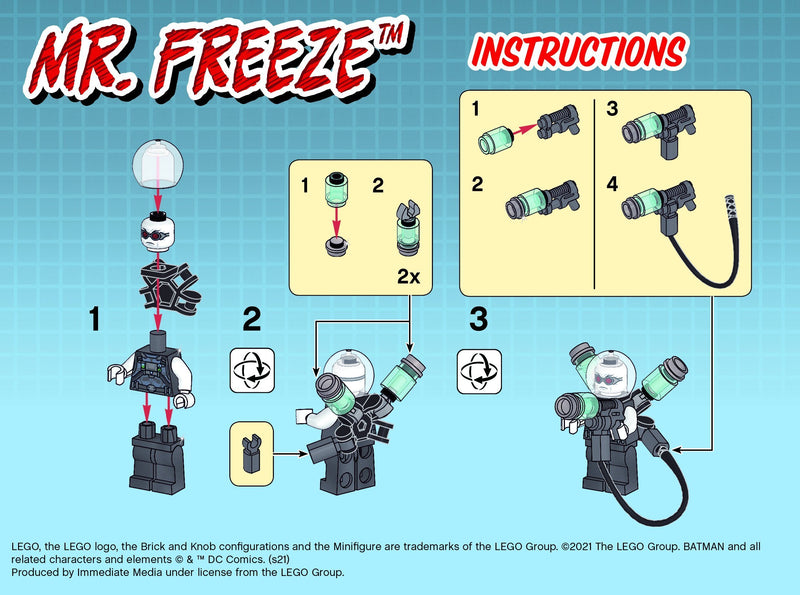 7 Mr Freeze 12007 LEGO® City 