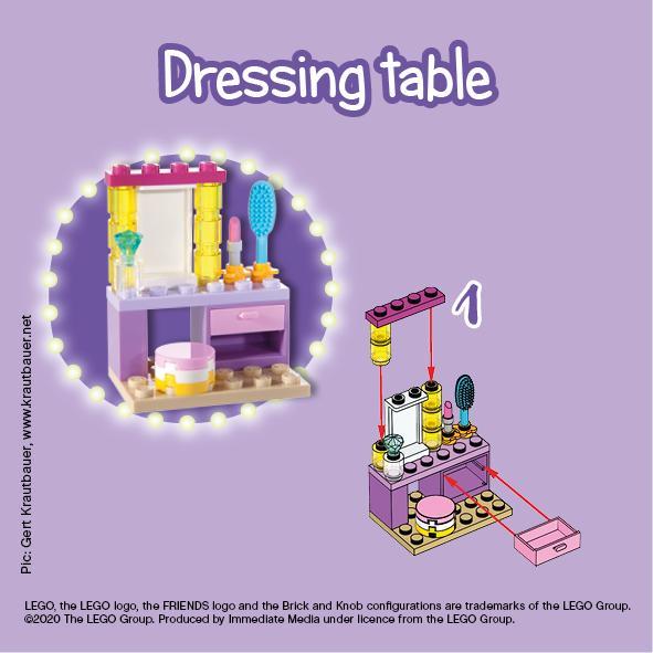 71 Dressing table 561502 LEGO® Friends 