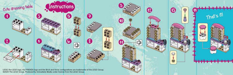 71 Dressing table 562005 LEGO® Friends 