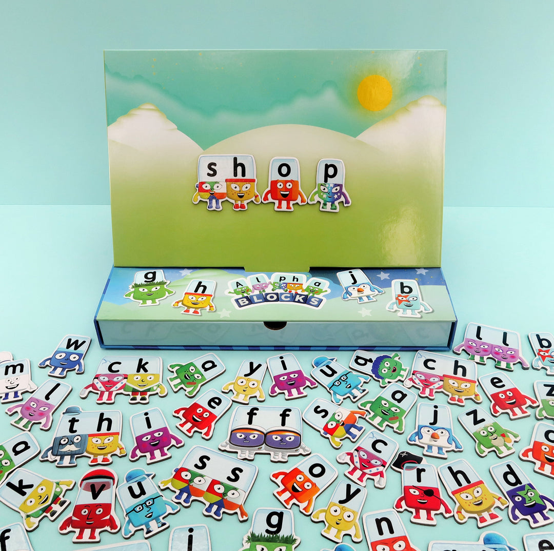 Alphablocks Magnetic Word Magic Set – Giggly