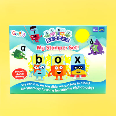 Alphablocks: My Stamper Set and Sticker Magazine Activity Pack 5 Minute Fun Shop 