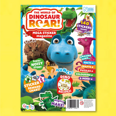Giggly Magazine Issue 5 – The World of Dinosaur Roar! Magazine 5 Minute Fun Shop 