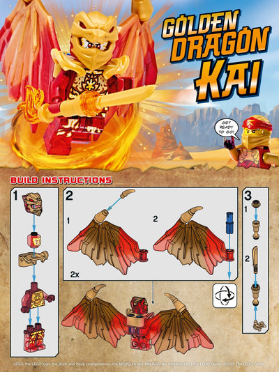 Golden Dragon Kai 892291 LEGO® NINJAGO® 