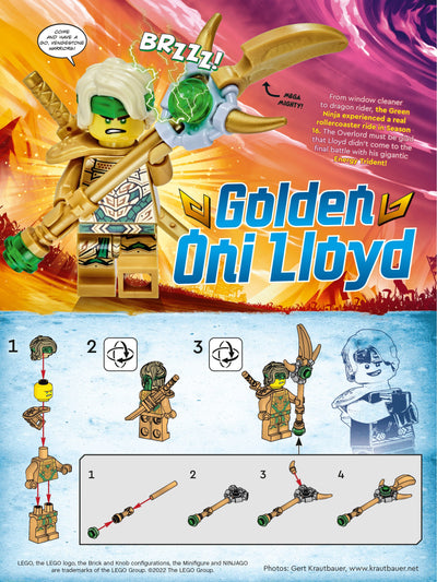 Golden Oni Lloyd 892297 LEGO® NINJAGO® 