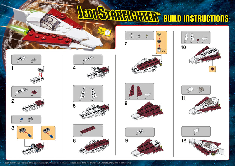 Jedi Starfighter 912172 LEGO® Star Wars™ 