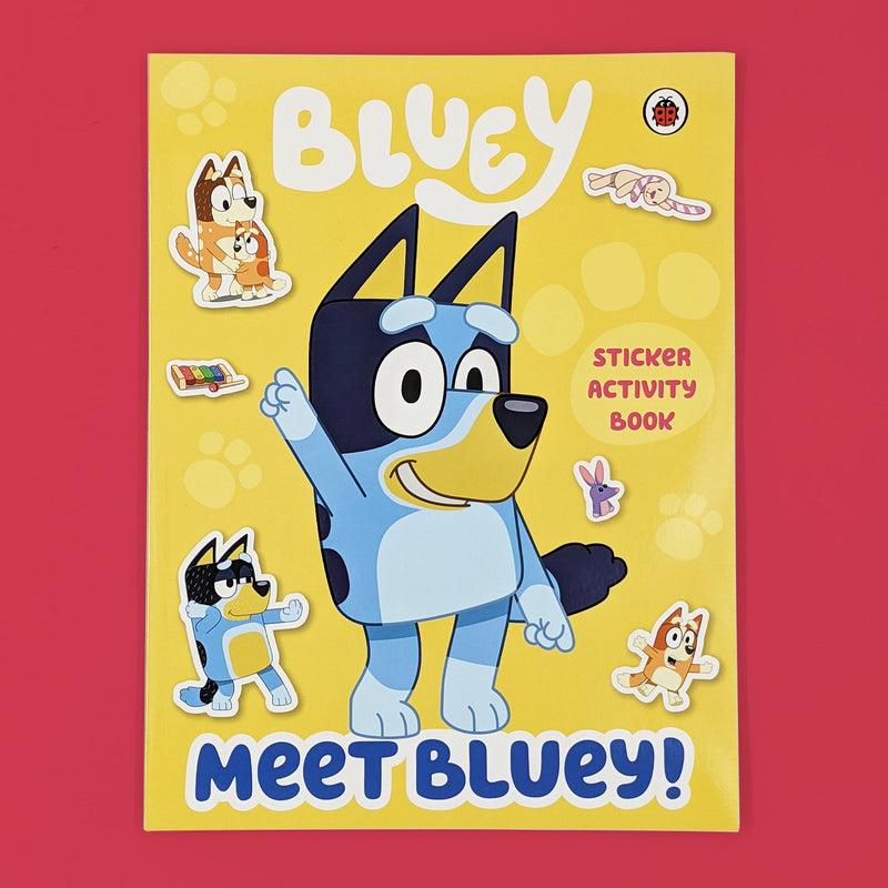 Meet Bluey! Sticker Activity Book Penguin Random House 