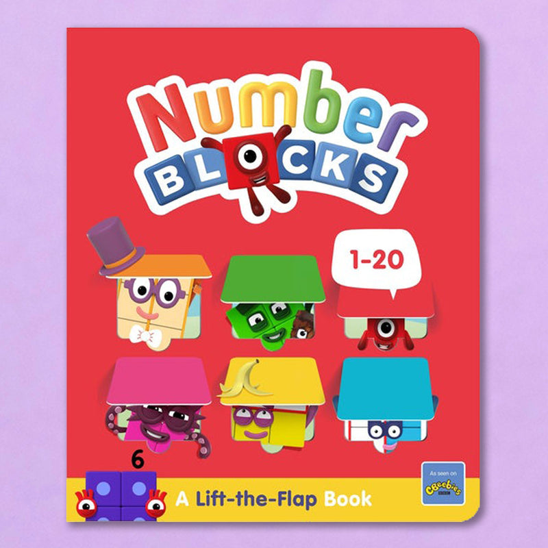 Numberblocks 1–20: A Lift–The–Flap Book Book Sweet Cherry Publishing 