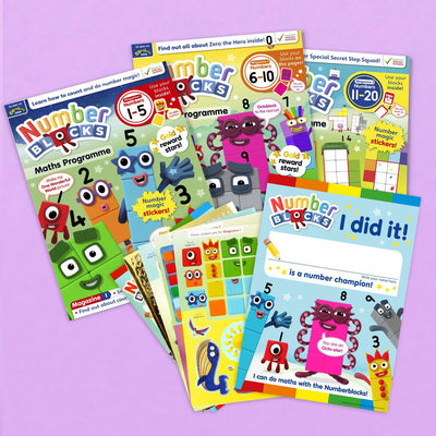Numberblocks Maths Programme Magazines Only Pack Numberblocks IMC New Stock 