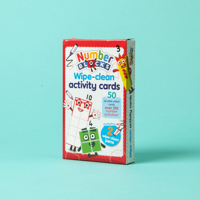 Numberblocks Wipe Clean Activity Cards Numberblocks IMC New Stock 