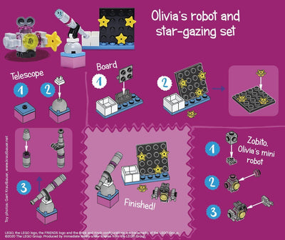 Olivia's robot and star-gazing set 561810 LEGO® Friends 