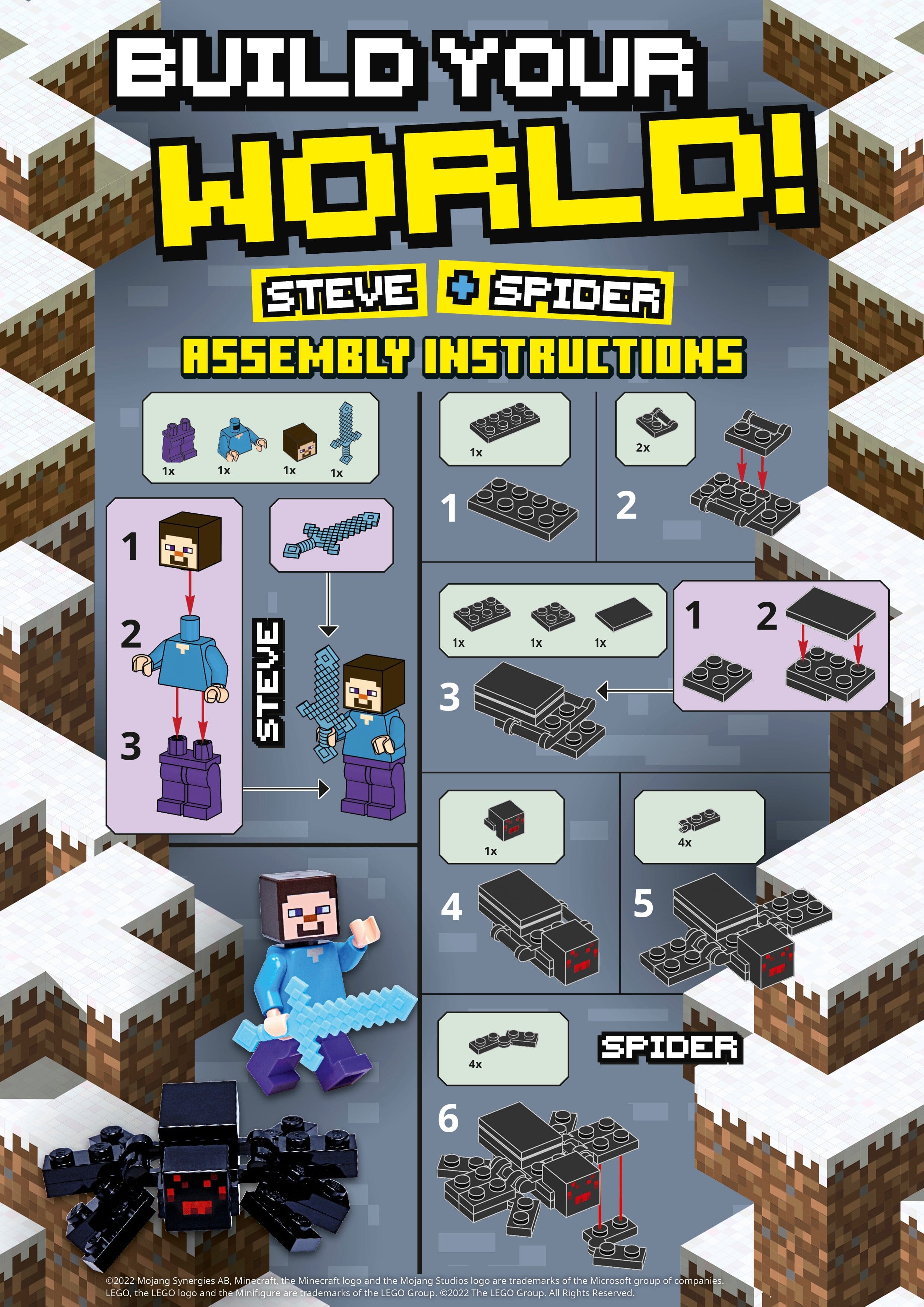 Lego Instructions Minecraft