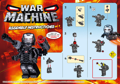 War Machine 242213 LEGO® Marvel Avengers 