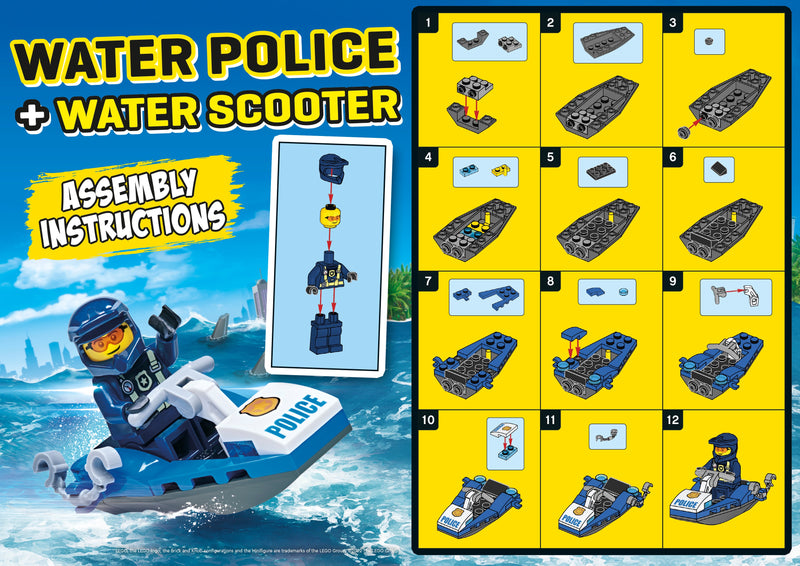Water police and water scooter 952207 LEGO® City 